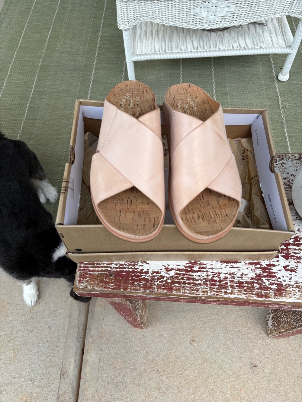 Kork-Ease Blush Leather Mules - Picture 9 of 9